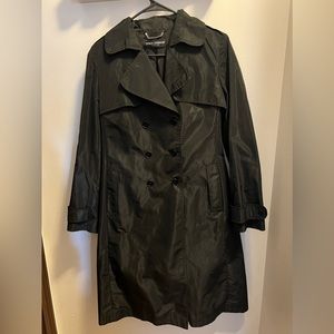 Late 1990s or early 2000s Dolce & Gabbana black Trench Coat